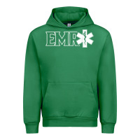 Emerald emr ambulance ems emt emergency medical responder t shirt Urban Hoodie - linhVisuals