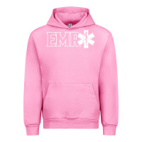 Fuchsia Pink emr ambulance ems emt emergency medical responder t shirt Urban Hoodie - linhVisuals