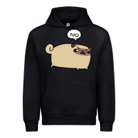 Black no pug Urban Hoodie - linhVisuals