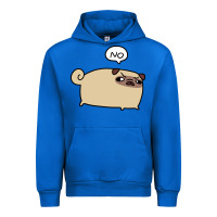 Cobalt no pug Urban Hoodie - linhVisuals