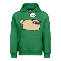 Emerald no pug Urban Hoodie - linhVisuals
