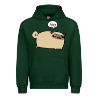 Forest Green no pug Urban Hoodie - linhVisuals