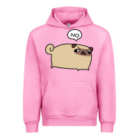 Fuchsia Pink no pug Urban Hoodie - linhVisuals