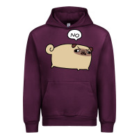 Mauve Wine no pug Urban Hoodie - linhVisuals