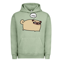 Pigment Oil Green no pug Urban Hoodie - linhVisuals
