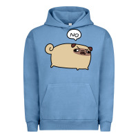 Pigment Pebble Blue no pug Urban Hoodie - linhVisuals