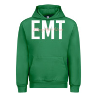 Emerald emt emergency medical technician ems first responder medic sweatshirt Urban Hoodie - linhVisuals