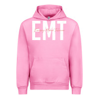 Fuchsia Pink emt emergency medical technician ems first responder medic sweatshirt Urban Hoodie - linhVisuals