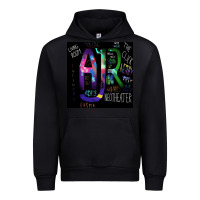 Black #ajr (9) Urban Hoodie - linhVisuals