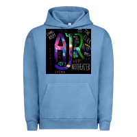 Pigment Pebble Blue #ajr (9) Urban Hoodie - linhVisuals