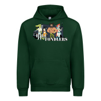 Forest Green ball fondlers Urban Hoodie - linhVisuals
