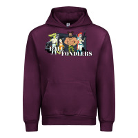 Mauve Wine ball fondlers Urban Hoodie - linhVisuals