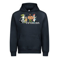 Navy ball fondlers Urban Hoodie - linhVisuals