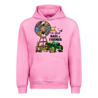Fuchsia Pink So God Made a Farmer Urban Hoodie - JahusDesignShop