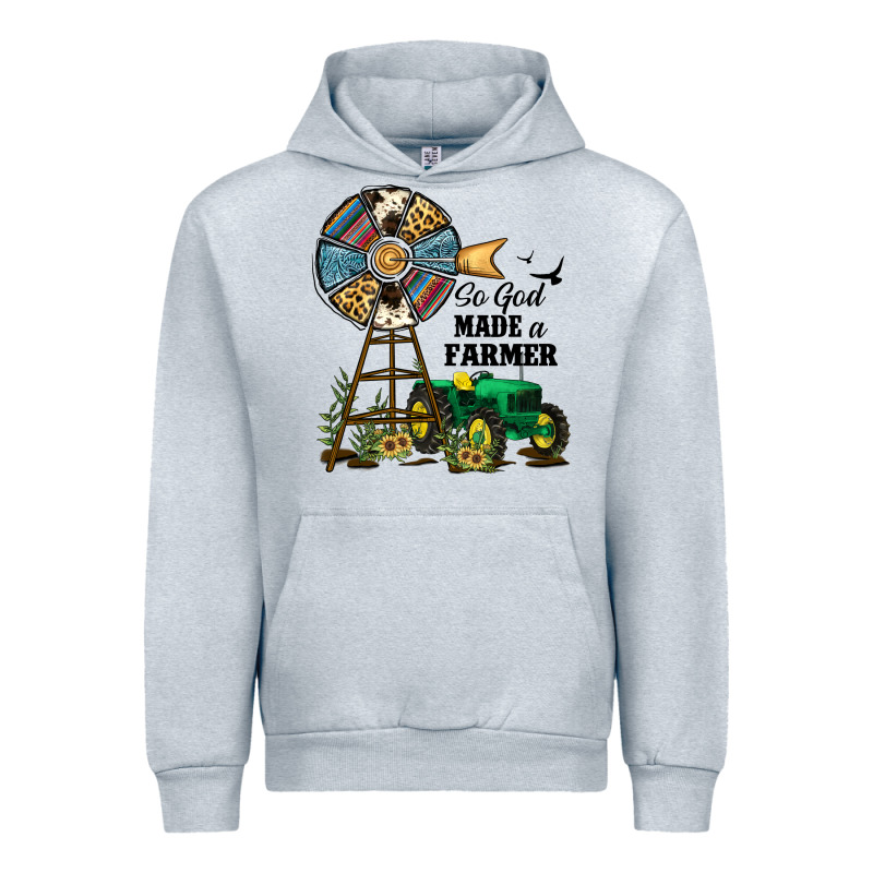 So God Made A Farmer Urban Hoodie by JahusDesignShop | Teevron