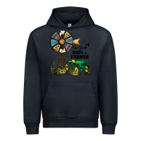 Navy So God Made a Farmer Urban Hoodie - JahusDesignShop