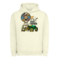 Pigment Pistachio So God Made a Farmer Urban Hoodie - JahusDesignShop