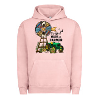 Pigment Salmon So God Made a Farmer Urban Hoodie - JahusDesignShop