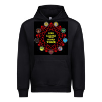 Black king gizzard & the lizard wizard Urban Hoodie - linhVisuals