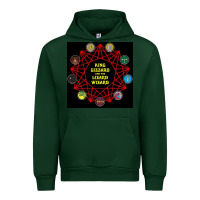 Forest Green king gizzard & the lizard wizard Urban Hoodie - linhVisuals