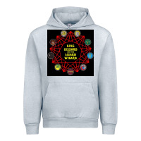 Heather Grey king gizzard & the lizard wizard Urban Hoodie - linhVisuals
