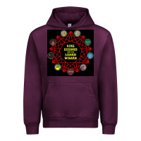 Mauve Wine king gizzard & the lizard wizard Urban Hoodie - linhVisuals