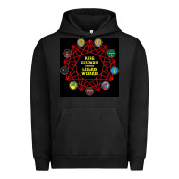 Pigment Black king gizzard & the lizard wizard Urban Hoodie - linhVisuals