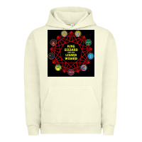 Pigment Pistachio king gizzard & the lizard wizard Urban Hoodie - linhVisuals