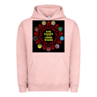 Pigment Salmon king gizzard & the lizard wizard Urban Hoodie - linhVisuals
