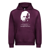 Mauve Wine albert einstein quote1 Urban Hoodie - linhVisuals