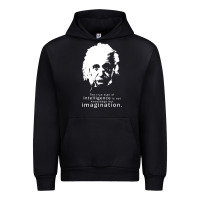 Black albert einstein quote1 Urban Hoodie - linhVisuals