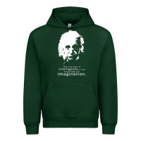 Forest Green albert einstein quote1 Urban Hoodie - linhVisuals
