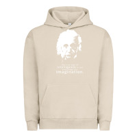Pigment French Oak albert einstein quote1 Urban Hoodie - linhVisuals