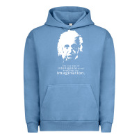 Pigment Pebble Blue albert einstein quote1 Urban Hoodie - linhVisuals