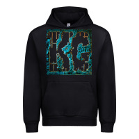 Black king gizzard Urban Hoodie - linhVisuals