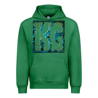 Emerald king gizzard Urban Hoodie - linhVisuals