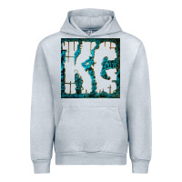 Heather Grey king gizzard Urban Hoodie - linhVisuals