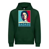 Forest Green carol peletier badass the walking dead Urban Hoodie - linhVisuals