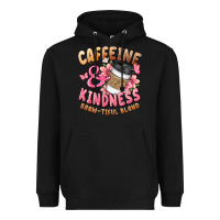 Black caffeine and kindness brewtiful blend Heavyweight Hoodie - JahusDesignShop