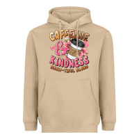 Mushroom caffeine and kindness brewtiful blend Heavyweight Hoodie - JahusDesignShop