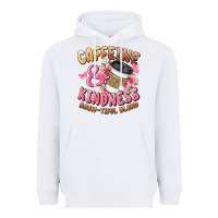 White caffeine and kindness brewtiful blend Heavyweight Hoodie - JahusDesignShop