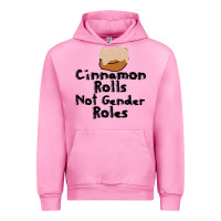 Fuchsia Pink cinnamon rolls not gender roles Urban Hoodie - linhVisuals