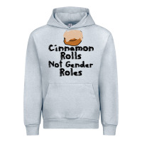 Heather Grey cinnamon rolls not gender roles Urban Hoodie - linhVisuals