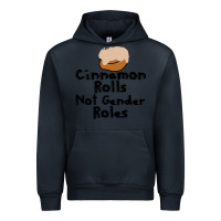 Navy cinnamon rolls not gender roles Urban Hoodie - linhVisuals