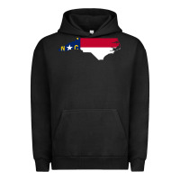 Pigment Black flag north carolina tshirt Urban Hoodie - linhVisuals