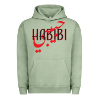 Pigment Oil Green yallah habibi Urban Hoodie - linhVisuals