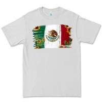 Dove Grey Mexican Flag Cactus Sunflower Premium Tee - Jasminsmagicworld