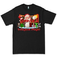 Black santas favorite volleyball player Premium Tee - CowGirlArtShop