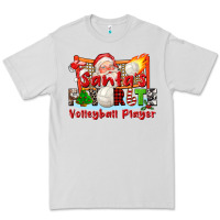 Dove Grey santas favorite volleyball player Premium Tee - CowGirlArtShop