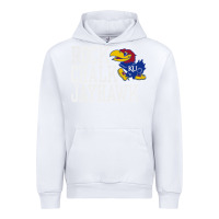 White rock chalk jayhawk ku tshirt Urban Hoodie - linhVisuals